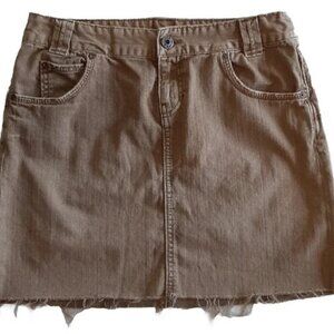 Vintage Gap Khaki Mini Skirt sz 30
